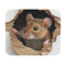 Whimsical Rat Hole Mouse Pad