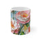 "Whimsical Rosebud Coffee Mug"