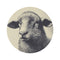 "Whimsical Sheep Round Rug"