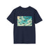 Whimsical Sky Floating Whales T-shirt