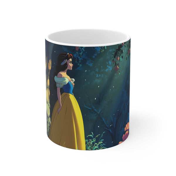 "Whimsical Snow White Mug"