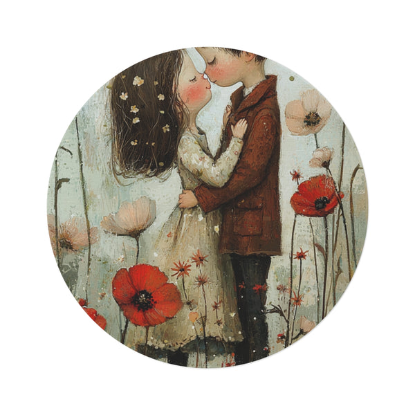 "Whimsical Storybook Round Rug"