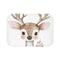 "Whimsical Watercolor Deer Bath Mat"