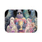 "Whimsical Watercolor Fat Pigeon Bath Mat"