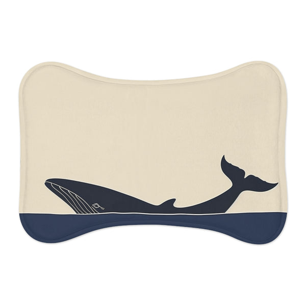 "Whimsical Whale Pet Mat"