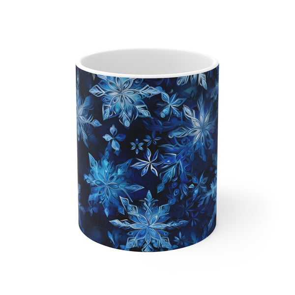 "Whimsical Wildlife Pattern Coffee Mug"