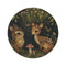 Whimsical Woodland Creatures Round Rug