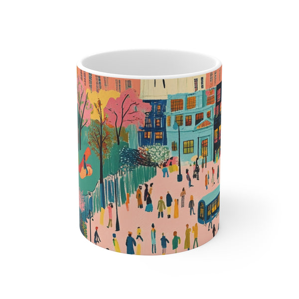 "Whimsical Woodland Critter Coffee Mug"