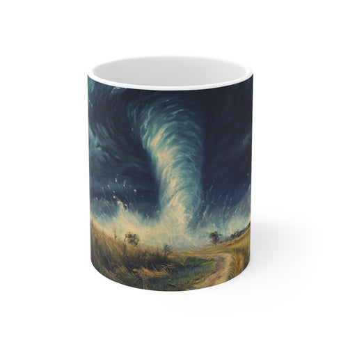 "Whirlwind of Color: Tornado Painting"