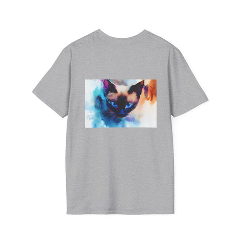 Whisker-licious Siamese Cat Tee