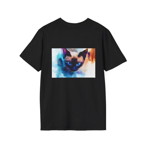 Whisker-licious Siamese Cat Tee