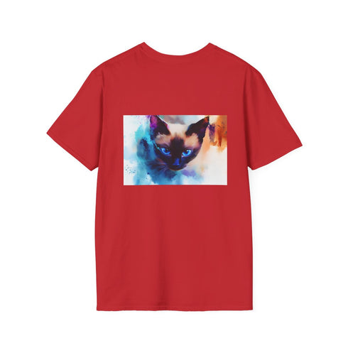 Whisker-licious Siamese Cat Tee