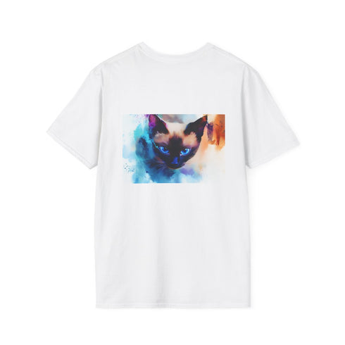 Whisker-licious Siamese Cat Tee