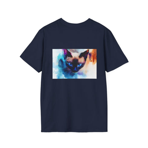 Whisker-licious Siamese Cat Tee