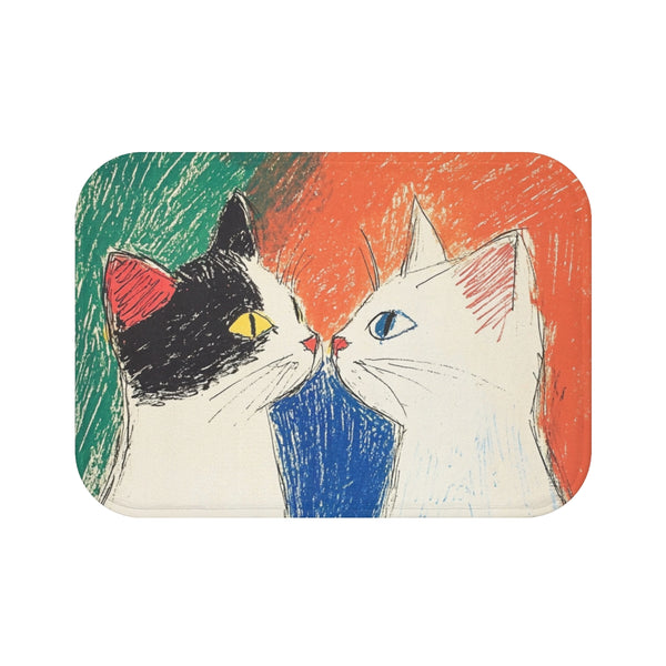 "Whisker Watch Bath Mat"