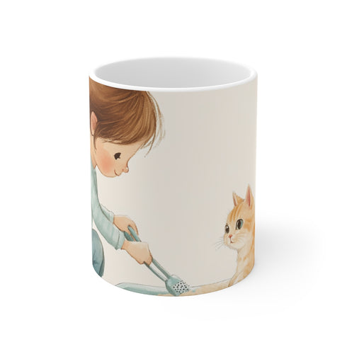 "Whisker-Whimsy Cat Connoisseur"