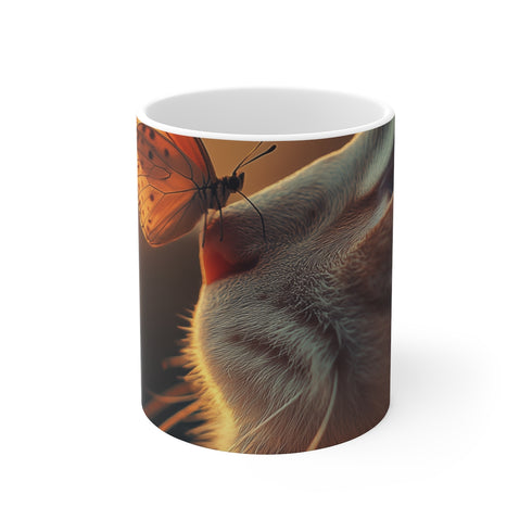 "Whisker Wonderland Cat Mug"