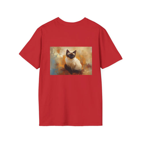 Whisker Wonderland Siamese Cat Tee