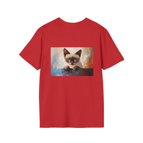 Whisker Wonderland Siamese Kitty Tee