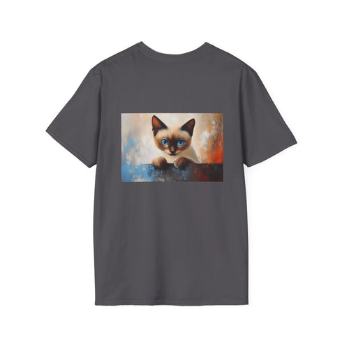 Whisker Wonderland Siamese Kitty Tee