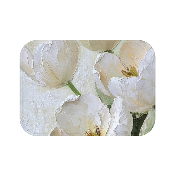 "White Tulip Bouquet Oasis"