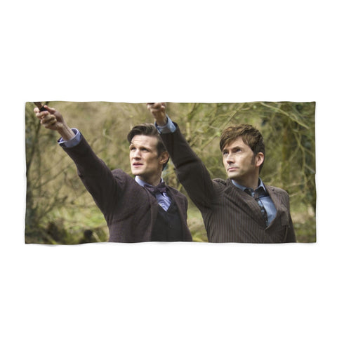 "Whovian Time Lord Beach Towel"