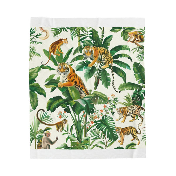 "Wild Adventure Jungle Safari Blanket"