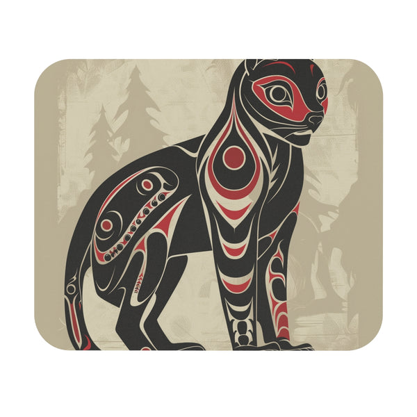 Wild and Vibrant Tribal Mouse Pad