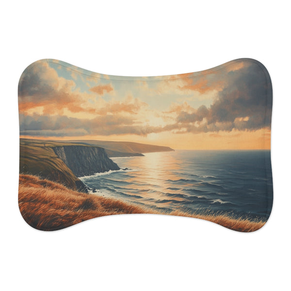 Wild Atlantic Way Sunrise Pet Mat: A Vibrant Tribute to Ireland's Coastal Beauty
