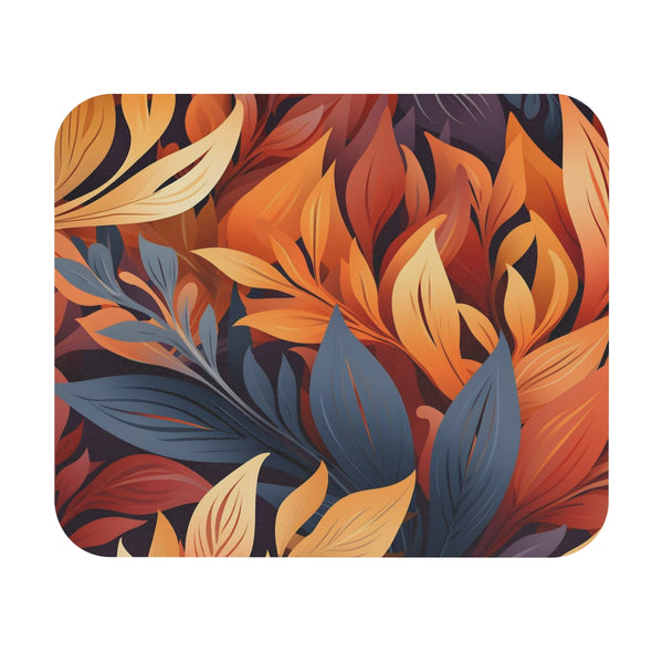 Wild Autumn Foliage Mouse Pad