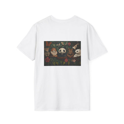 Wild Harmony Tank Top: Diverse Animal Community