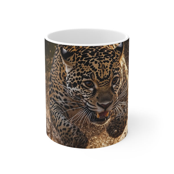 "Wild Jaguar Adventure Mug"
