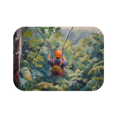 "Wild Jungle Adventure Bath Mat"