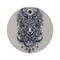 "Wild Spirit Round Rug: Tribal Animal Totem"