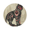 "Wild Spirit Round Totem Rug"