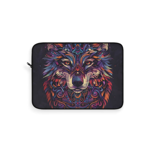 "Wild Spirit Tribal Laptop Sleeve"