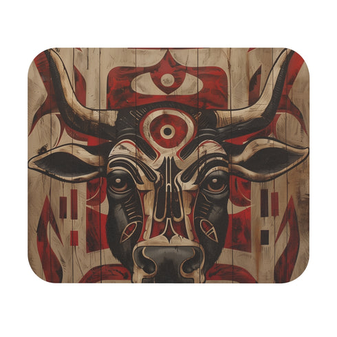 Wild Spirits Tribal Totem Mouse Pad