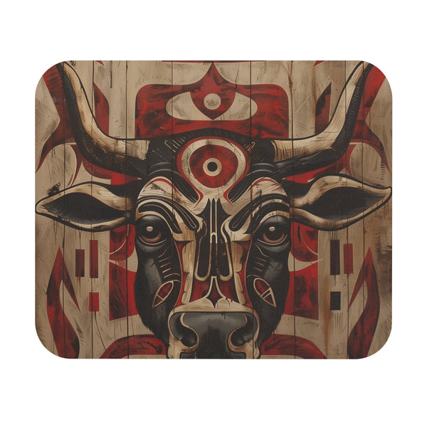 Wild Spirits Tribal Totem Mouse Pad