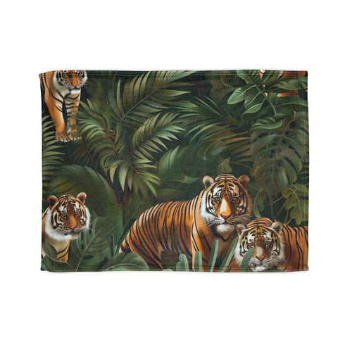 Wild Tiger Jungle Bed Cover