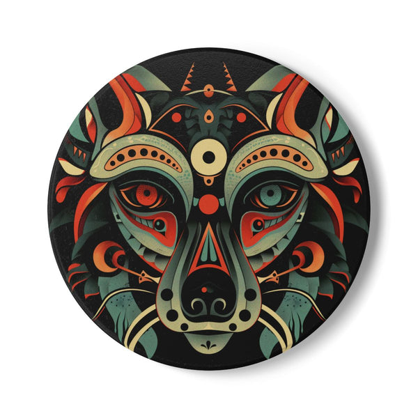 "Wild Totem Animal Coaster Set"