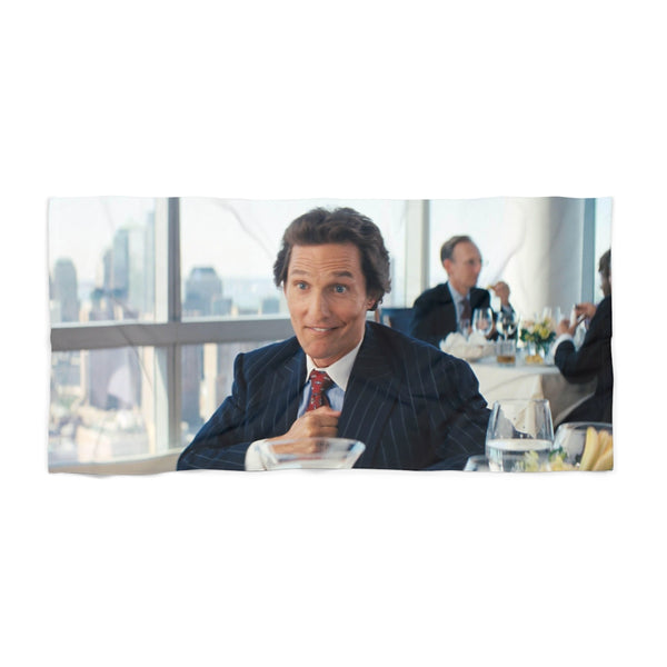 "Wild Wolf of Wall Street Towel"