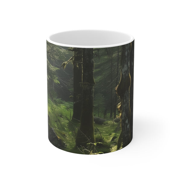 "Wilderness Wonderland: Alaska Woods Mug"