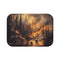 "Wildfire Escape Forest Bath Mat"