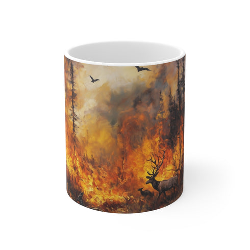 Wildfire Wilderness Escape Coffee Mug