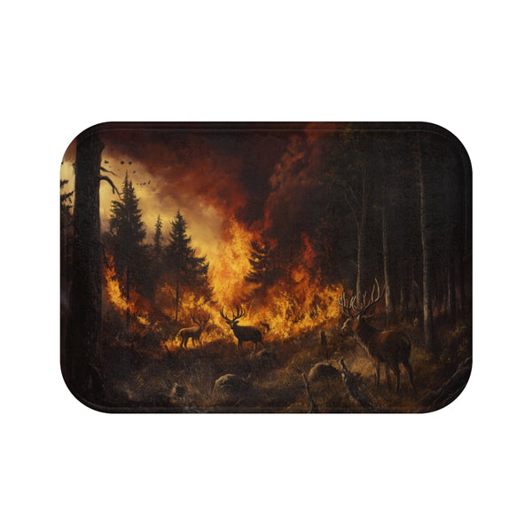 Wildfire Wildlife Escape Bath Mat
