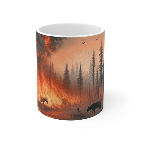 "Wildfire Wildlife Retreat coffee mug"