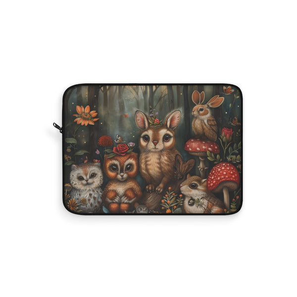 "Wildlife-Inspired Laptop Sleeve"