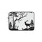 "Wildlife Silhouette Laptop Sleeve: Embrace Nature's Beauty"