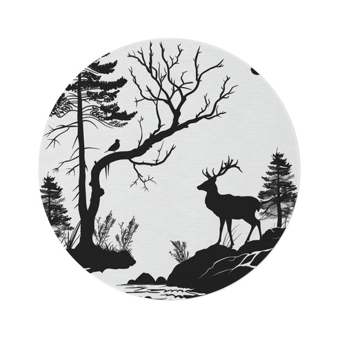 "Wildlife Wonder Round Rug"