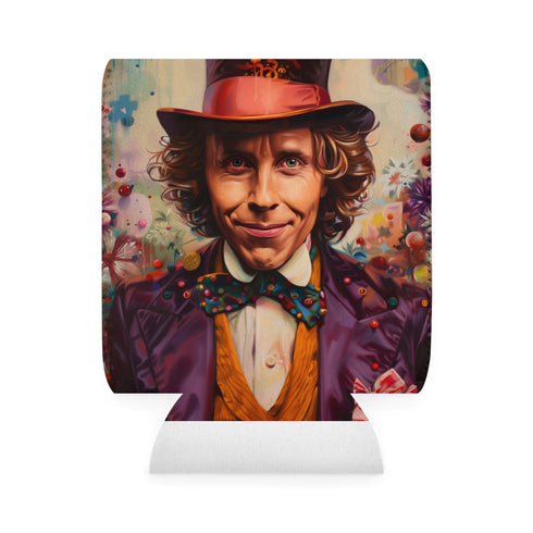 Willy Wonka Painted Can Cooler
